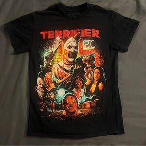 Terrifier Small Men’s/Unisex Tee Terror Threads T-shirt Art the Clown